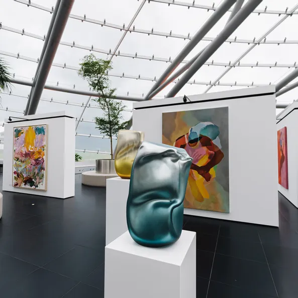  Architecture, sculpture, art exhibition