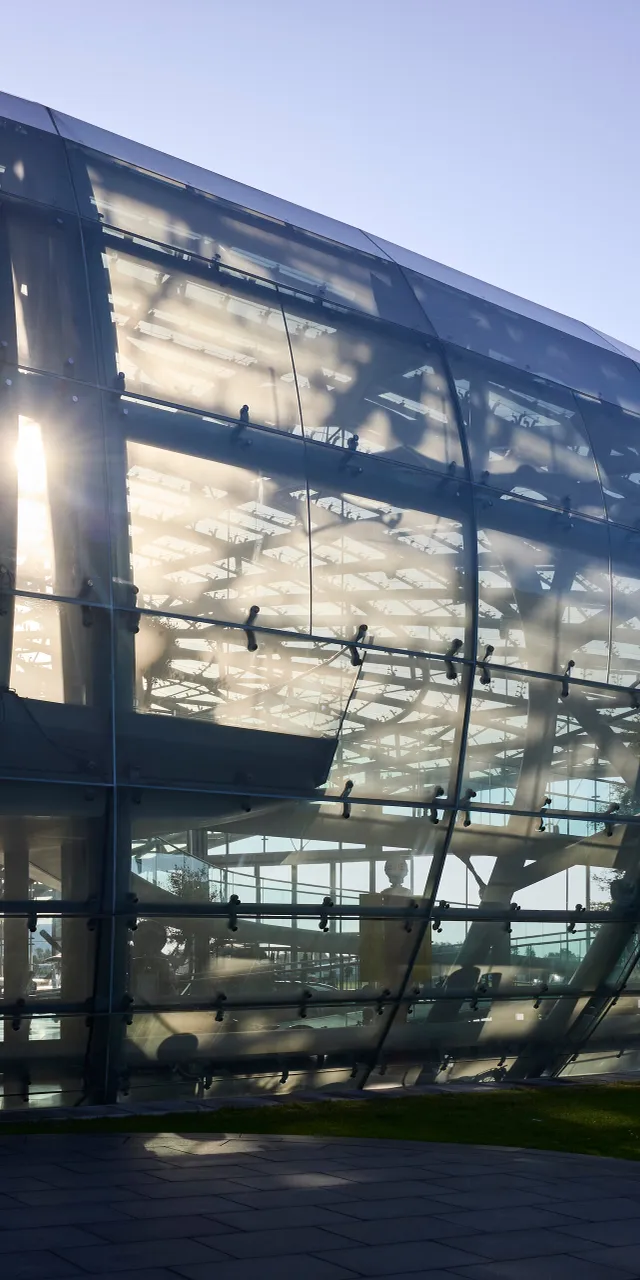 Außenansicht des Hangar-7