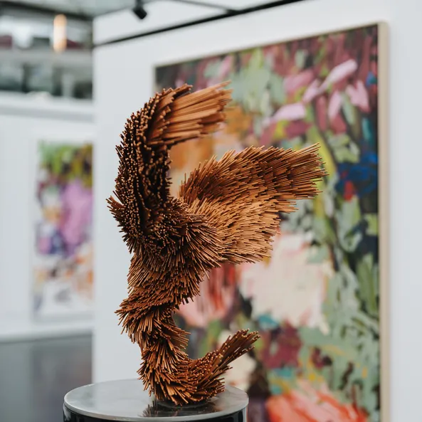  Architecture, sculpture, art exhibition